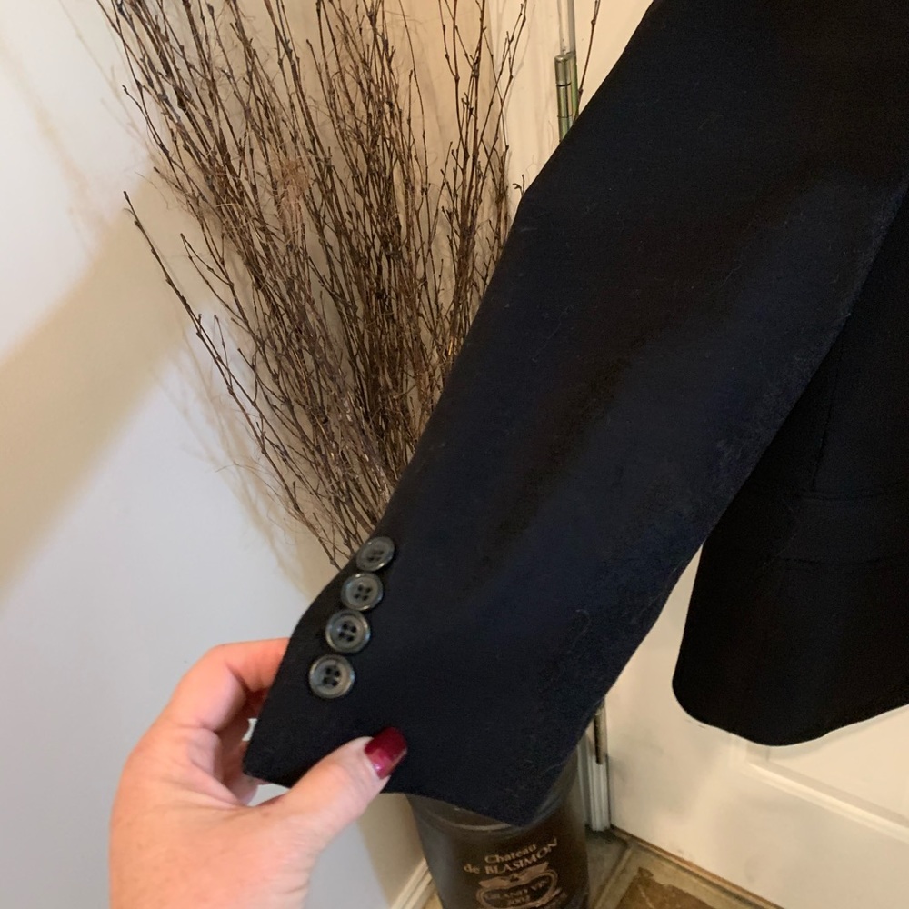 Men’s sport coat. Size 40R cashmere black - Picture 4 of 7